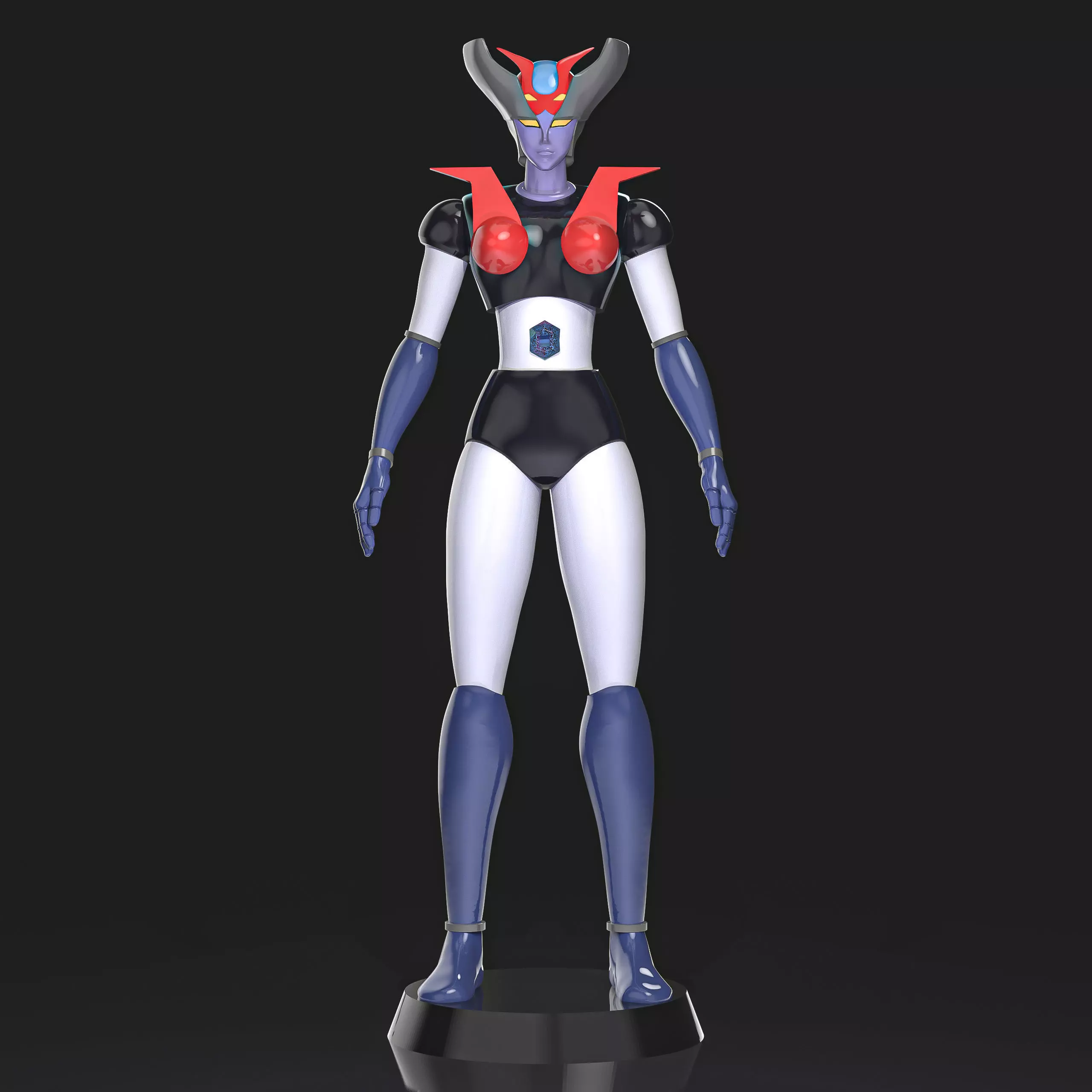 Minerva X Mazinger Z 3D print model_0
