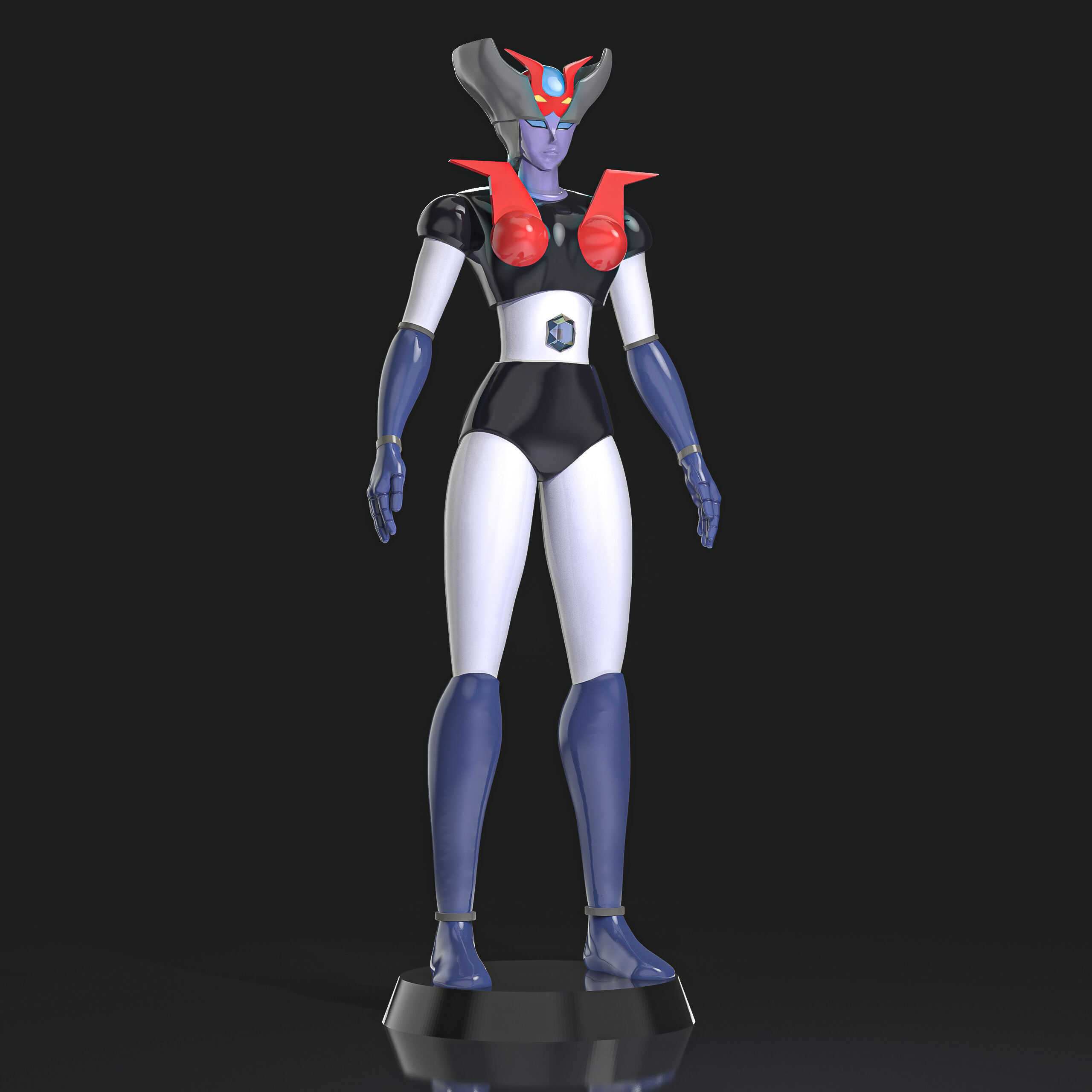 Minerva X Mazinger Z 3D print model_9
