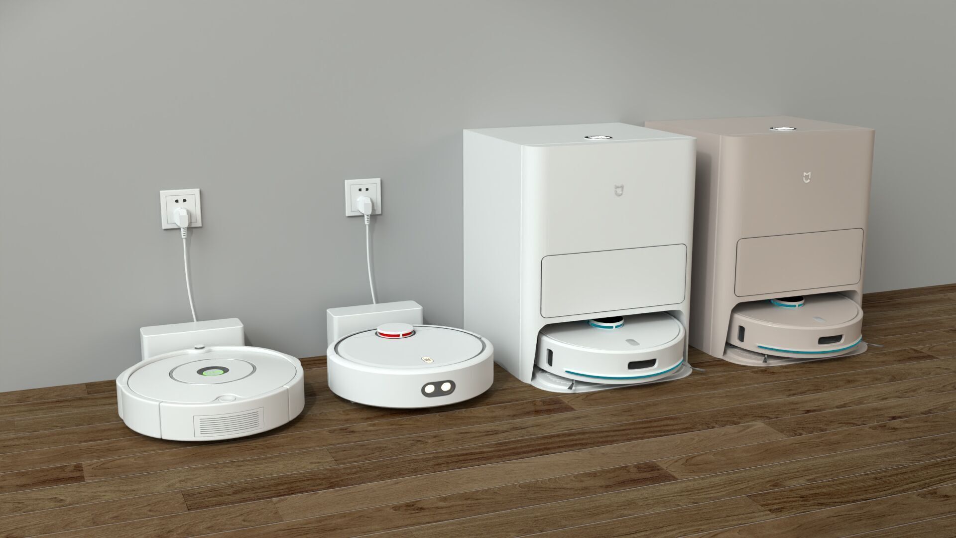 Mi Robot Vacuum 3D model_1