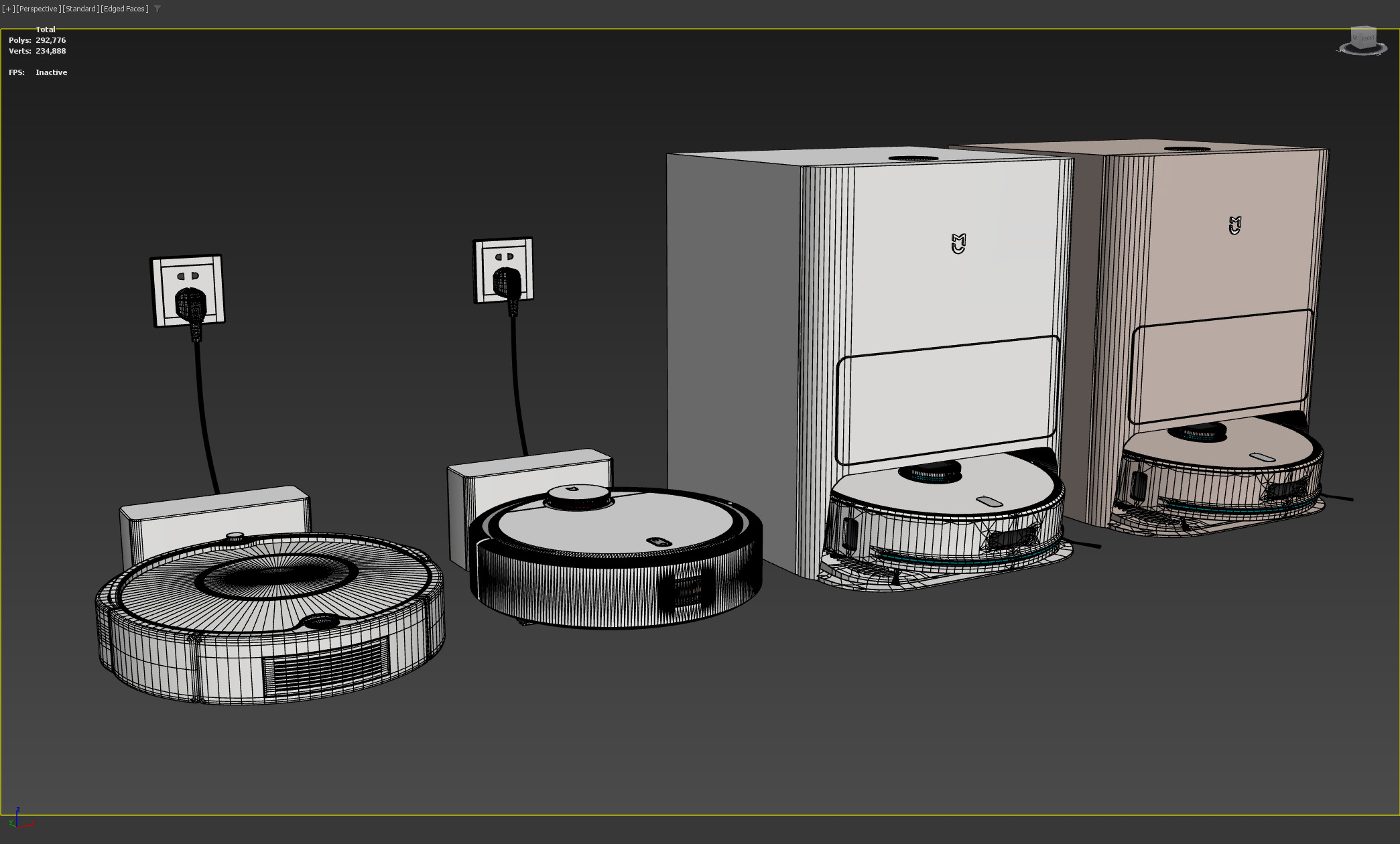 Mi Robot Vacuum 3D model_11