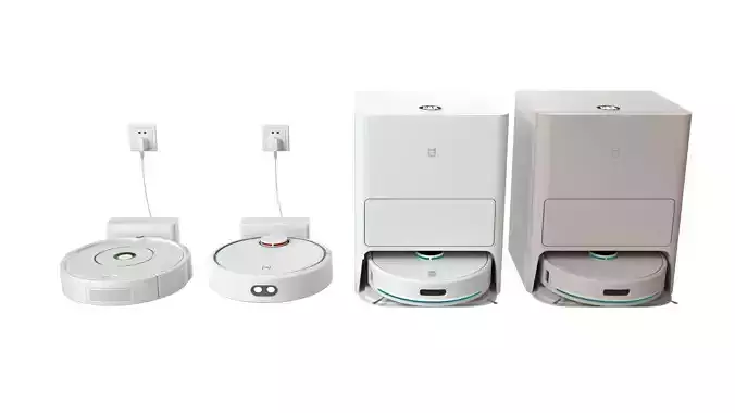 Mi Robot Vacuum 3D model