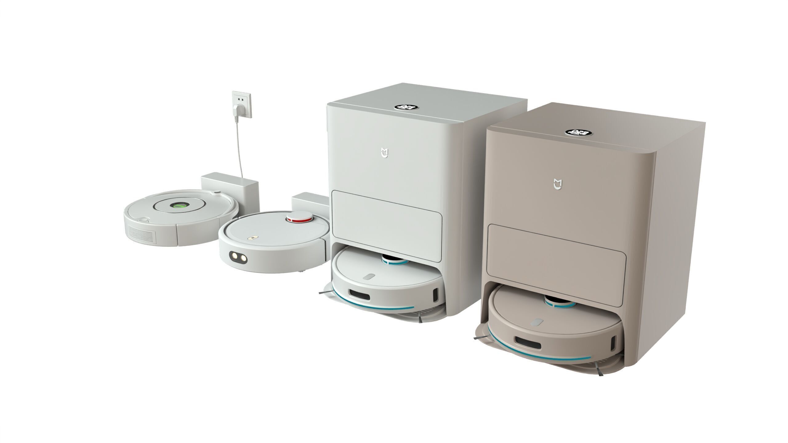 Mi Robot Vacuum 3D model_3