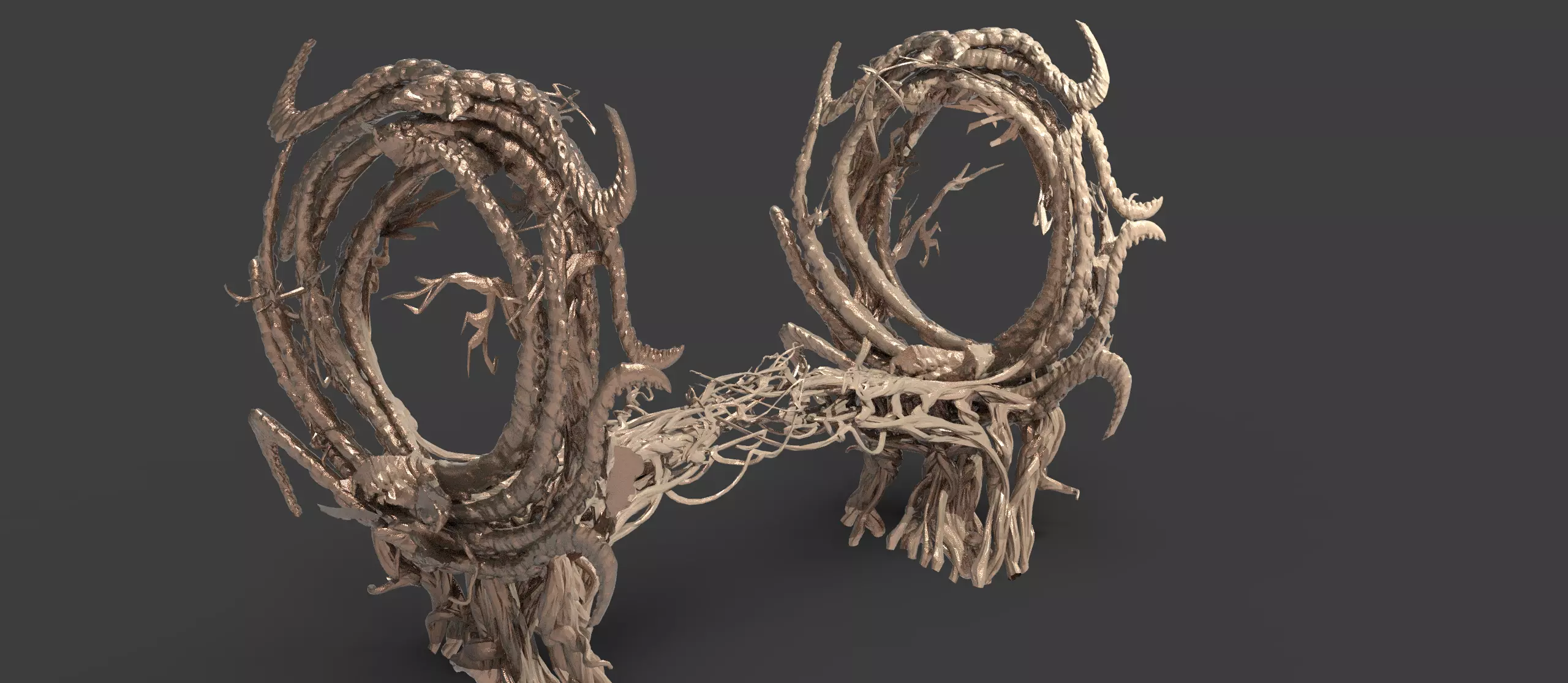 King Arthur Vine Tree 2 3D model_0