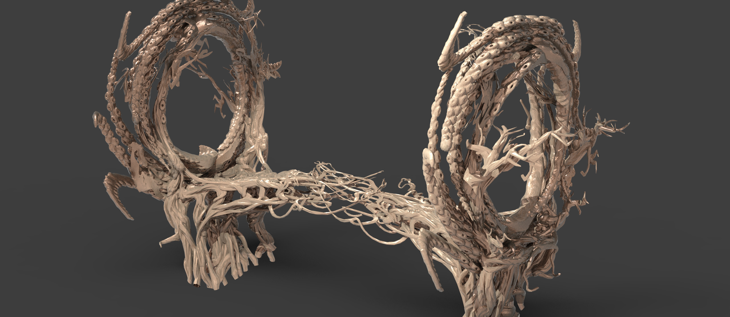 King Arthur Vine Tree 2 3D model_1