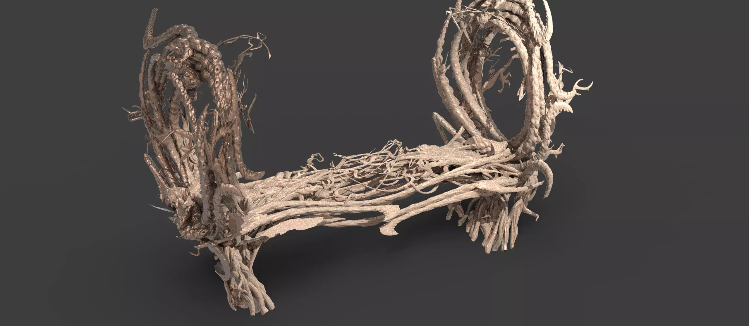 King Arthur Vine Tree 3 3D model_0