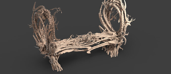 King Arthur Vine Tree 3 3D model