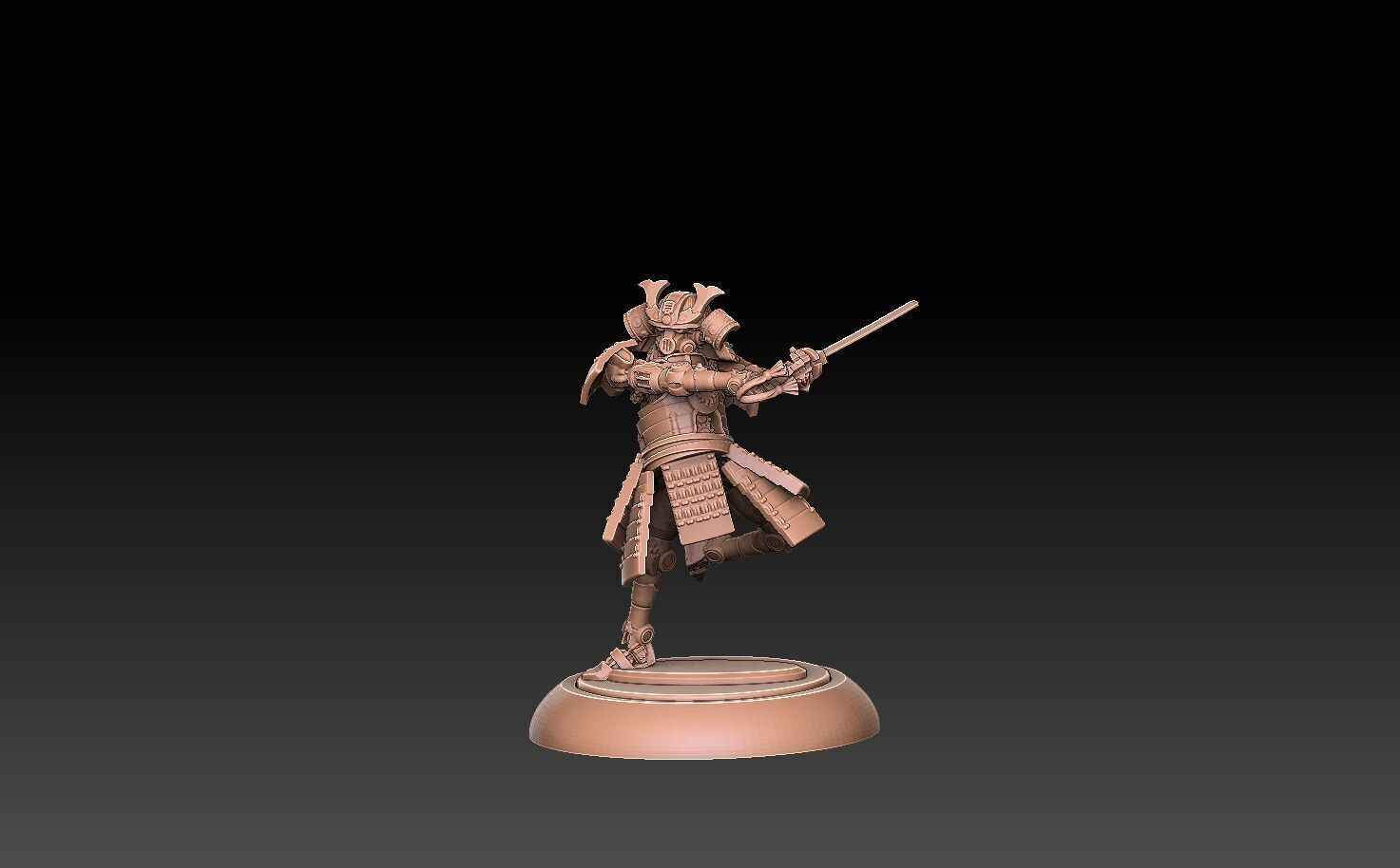 Robo Samurai Mk 5 3D print model_6