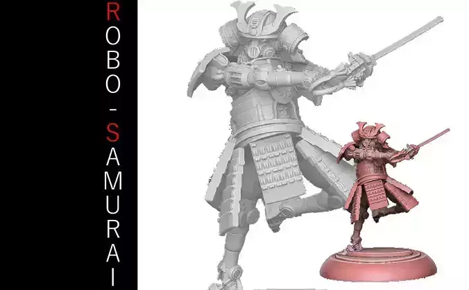 Robo Samurai Mk 5 3D print model