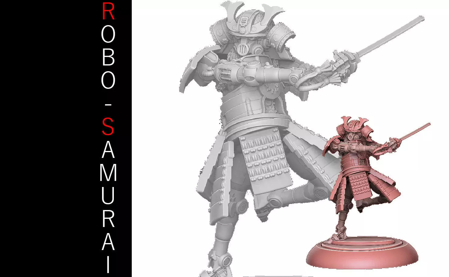 Robo Samurai Mk 5 3D print model_0