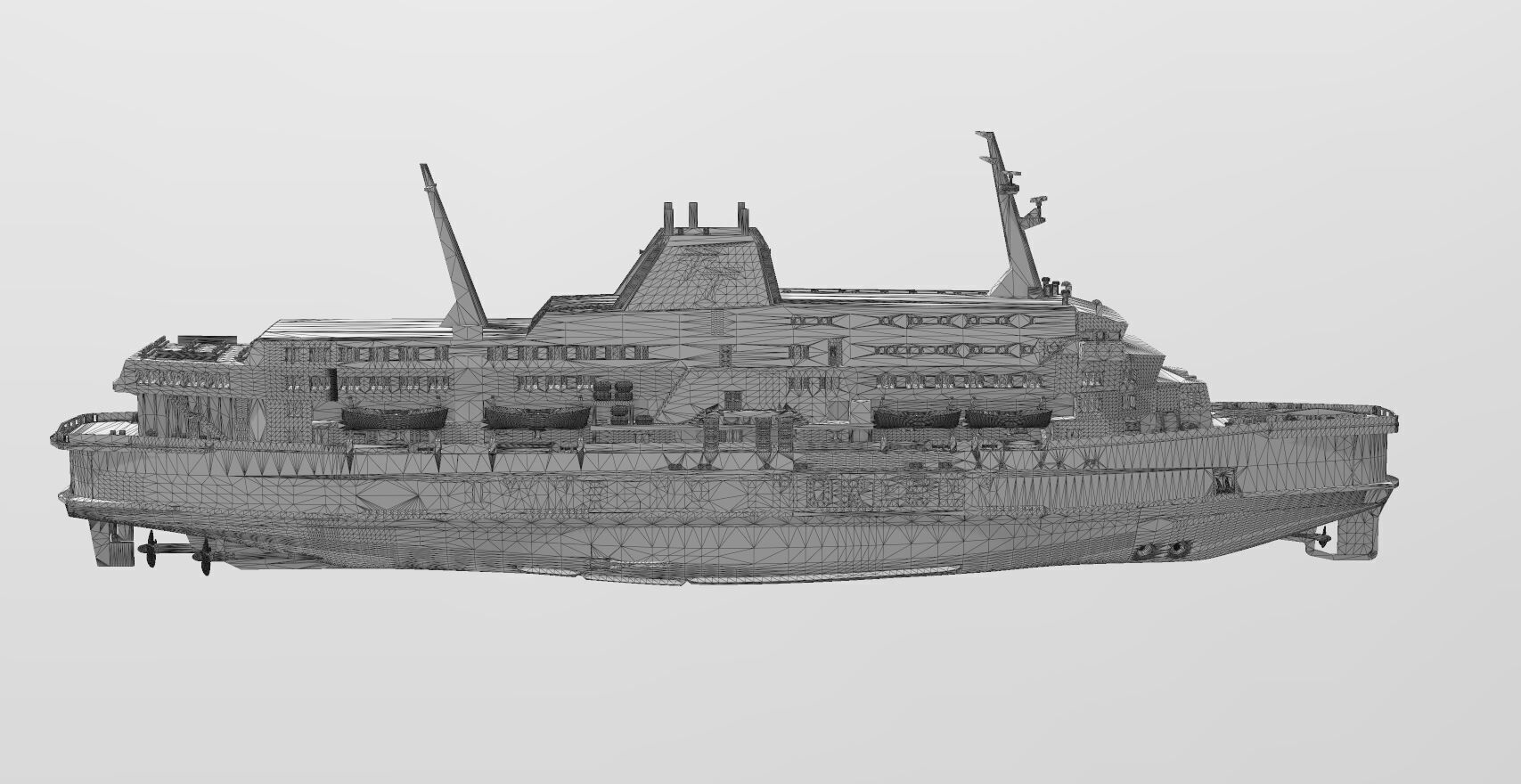 Herald of Free Enterprise disaster ferry print ready model 3D print model_5