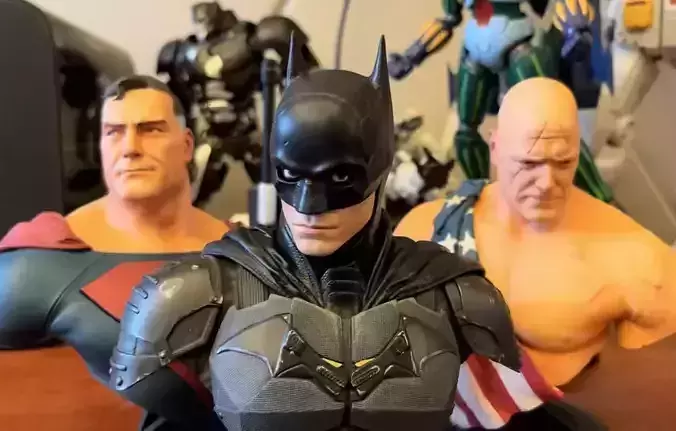 Best Robert Pattinson Batman Bust - Print Ready 3D print model