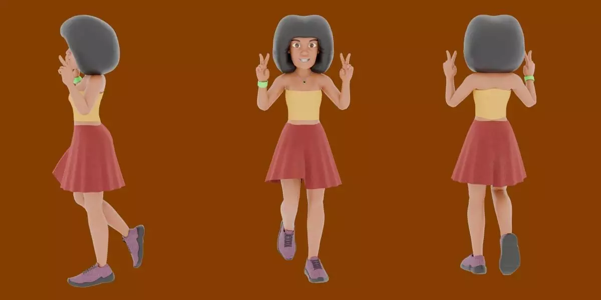 Lerato Free 3D model