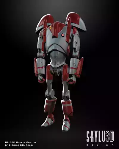 B2 Rocket Trooper Custom One12 Scale Kit 3D print model