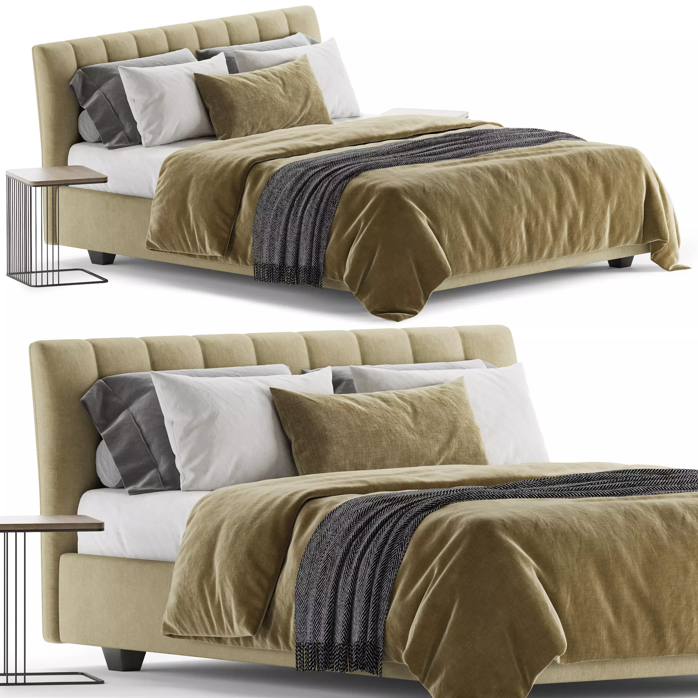 Bed thomas barre twils 3D model_0