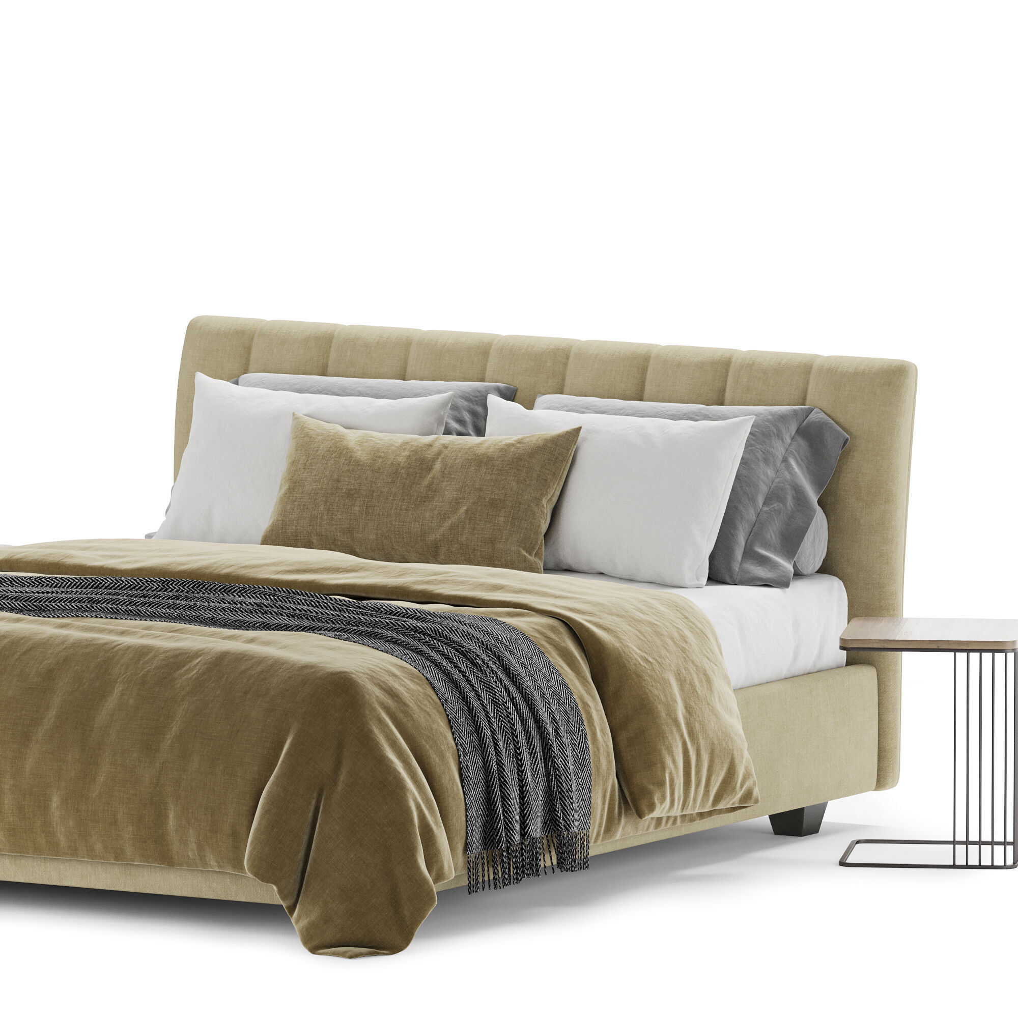 Bed thomas barre twils 3D model_1