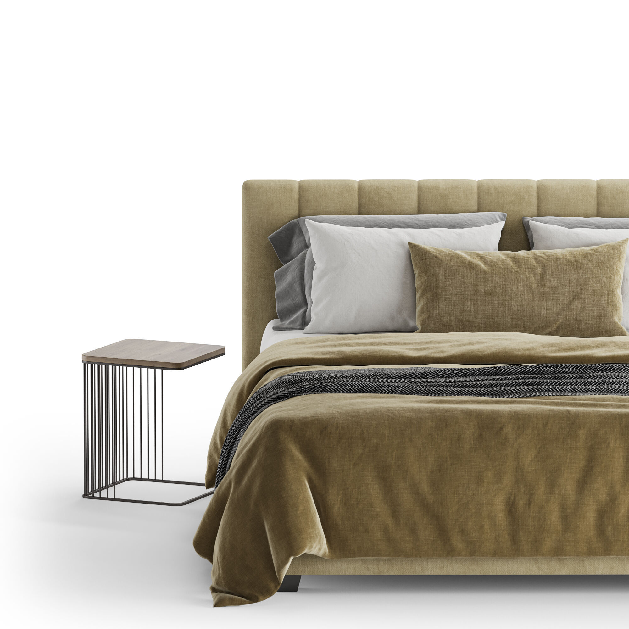 Bed thomas barre twils 3D model_2