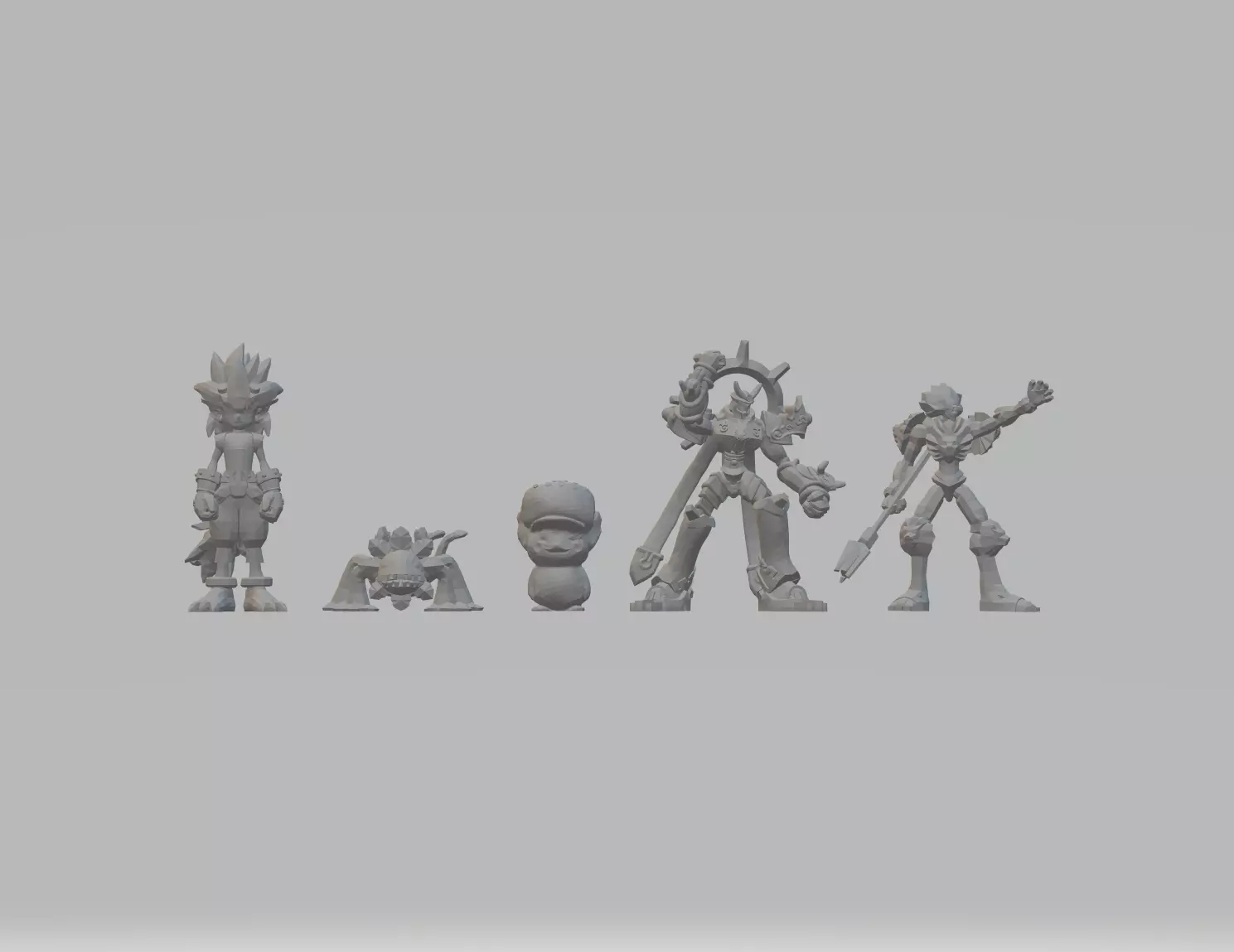 Digimon Frontier Set 61 Toy Replica Model  3D print model_0