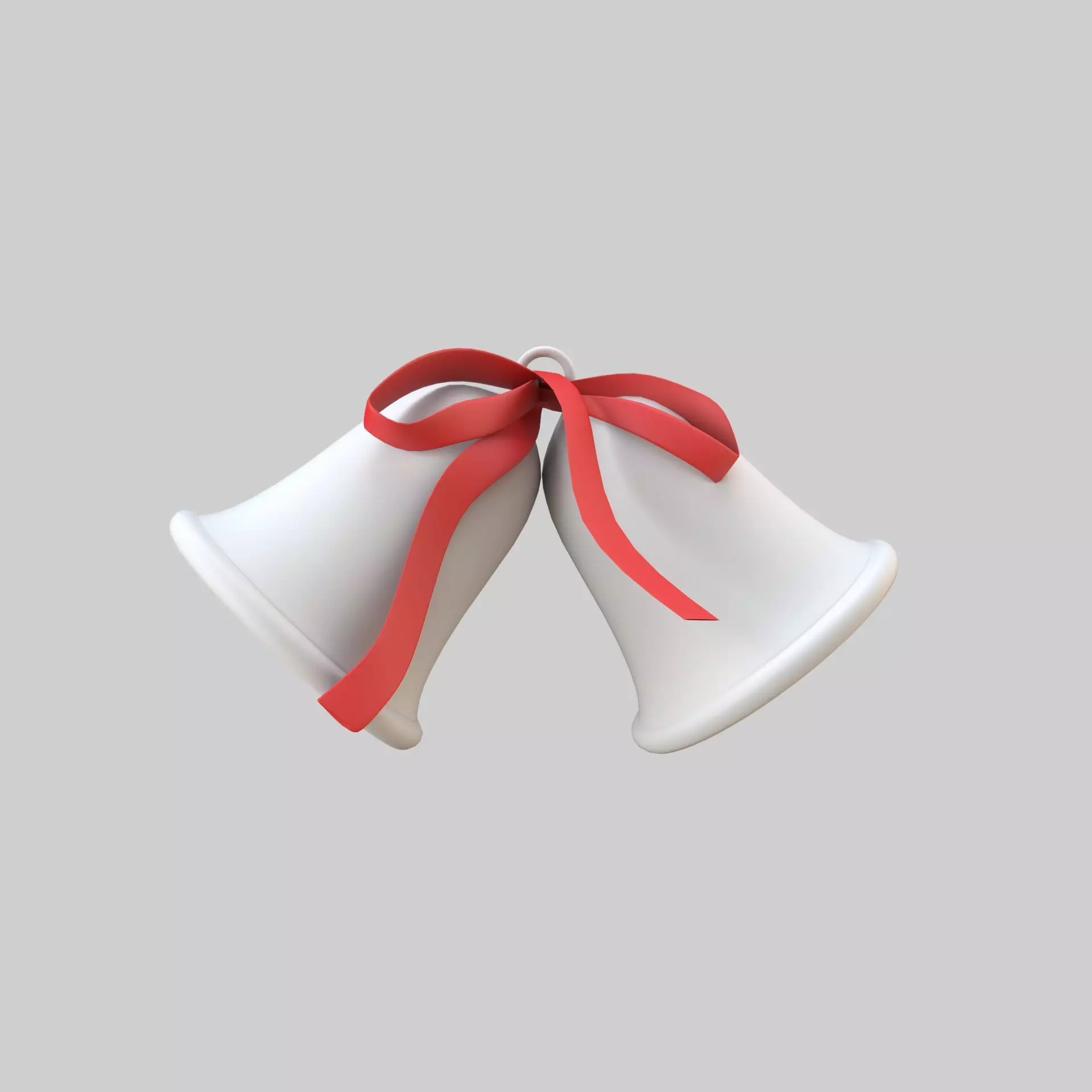 Bell white 3D model
