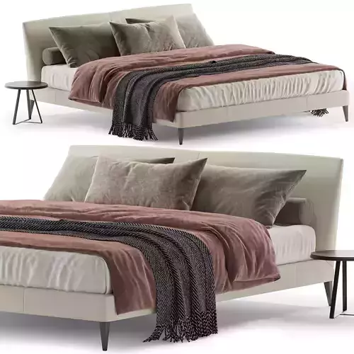 Maxalto Selena Bed 3D model
