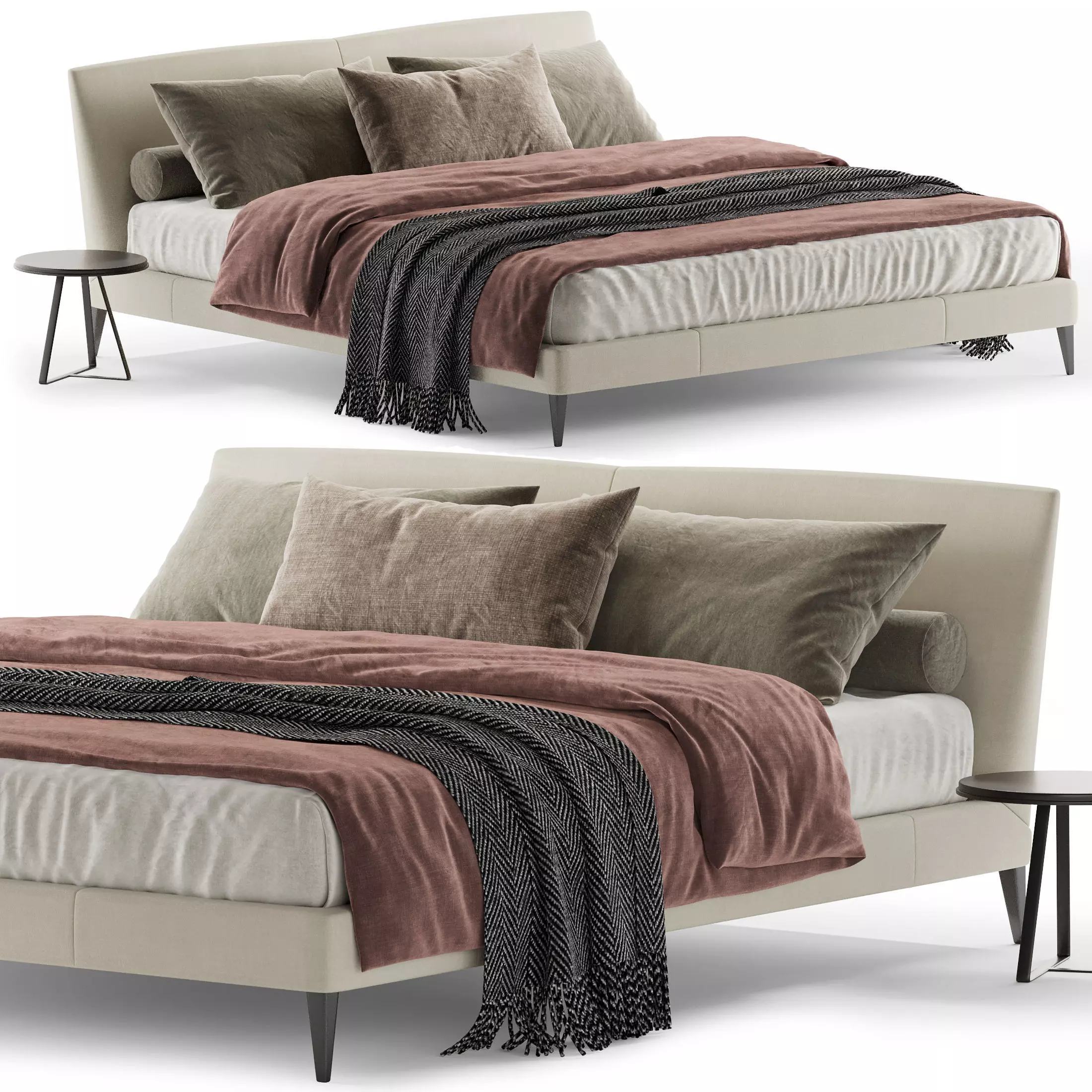 Maxalto Selena Bed 3D model