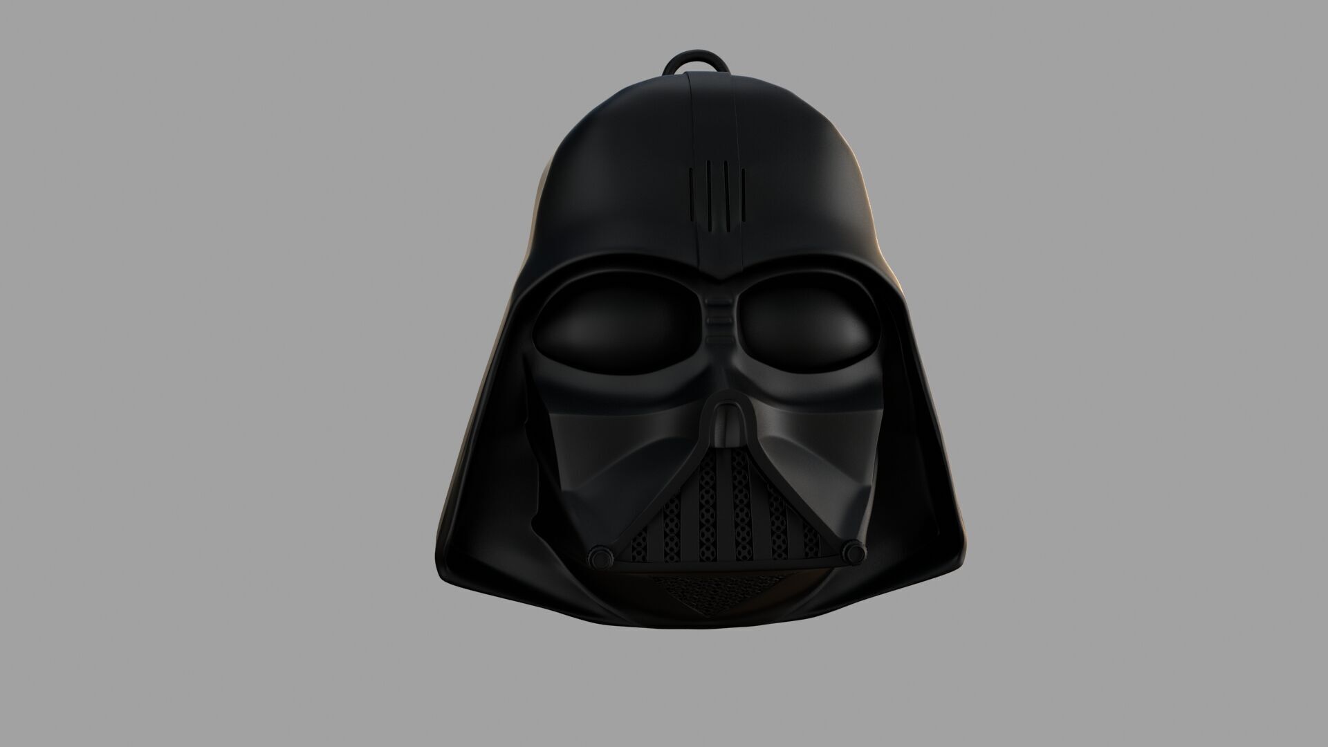  darthvadermask black pendant 3D model_1