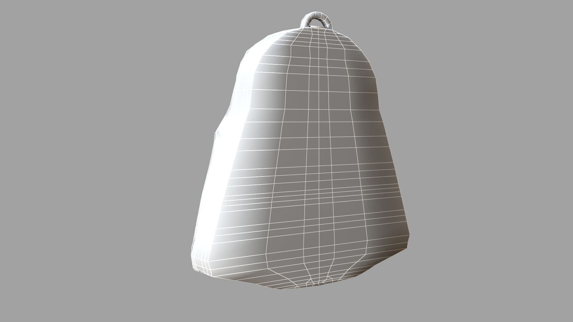  darthvadermask black pendant 3D model_4