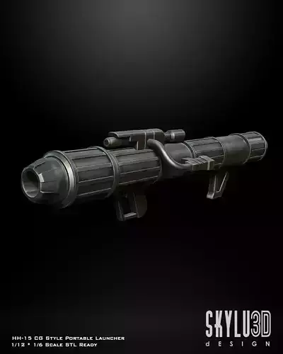 HH-15 Portable Launcher One12 scale STL