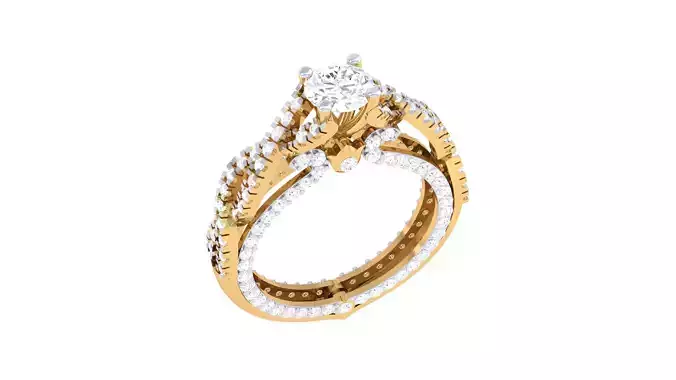 Women Ring  Render 3dm STL OBJ FBX Details