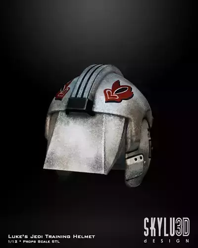 Luke Skywalker Jedi Training Helmet Bundle Files 3D print model