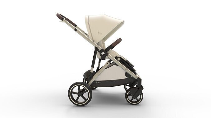 Toddler Includes Detachable Shopping Basket 3D model 3