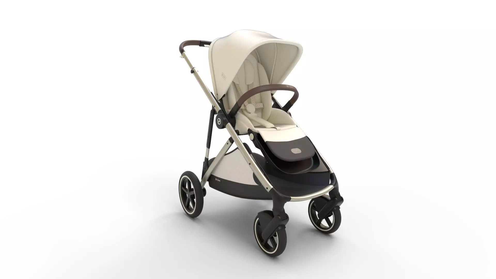  Toddler Includes Detachable Shopping Basket 3D model_0