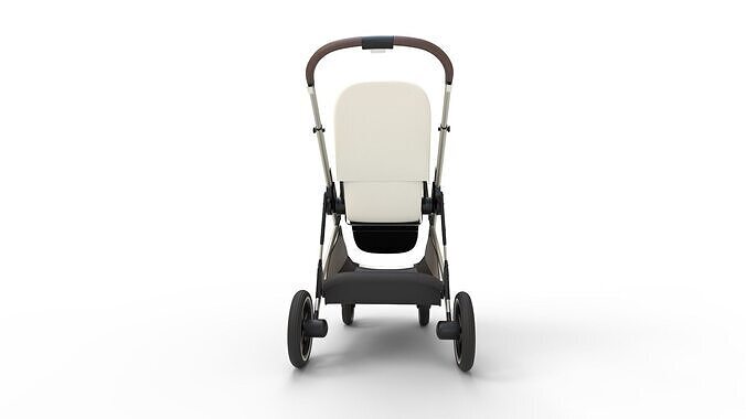 Toddler Includes Detachable Shopping Basket 3D model 5