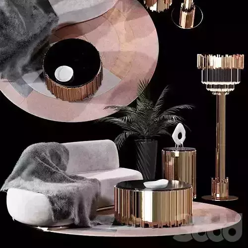 Modern Gold Sofa Furniture