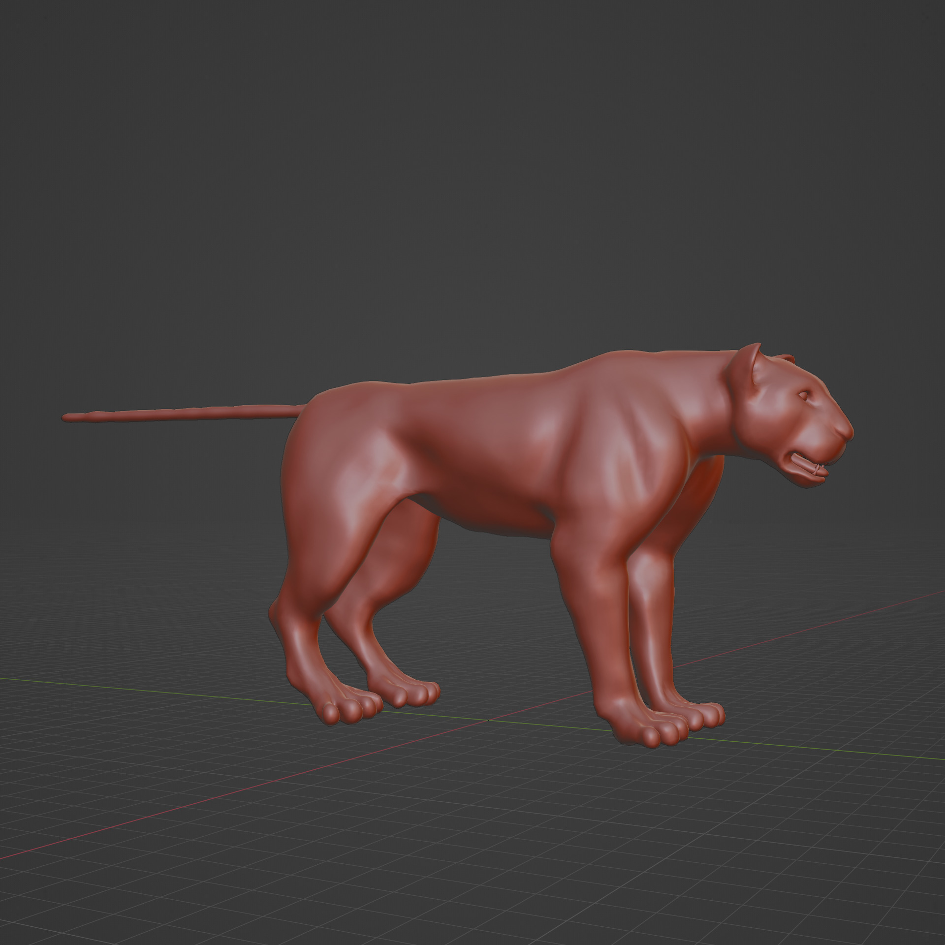 Lioness - 3D Model 3D model_8