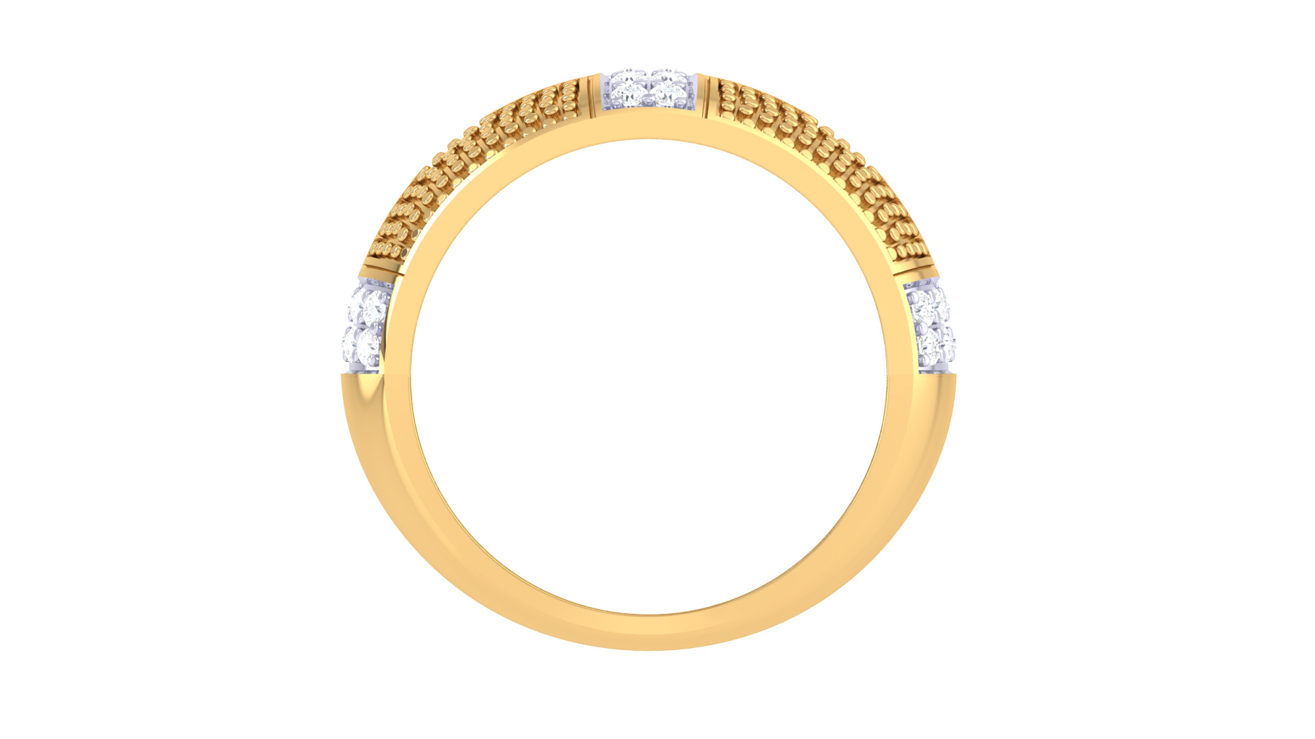 Women Ring Render 3dm STL OBJ FBX Details 3D print model_4