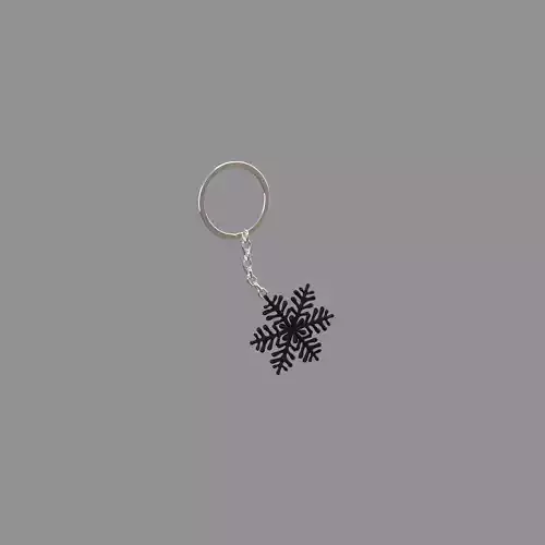  ice-star keychain BLACK