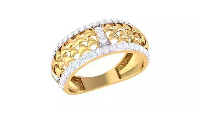 Women Ring  Render 3dm STL OBJ FBX Details