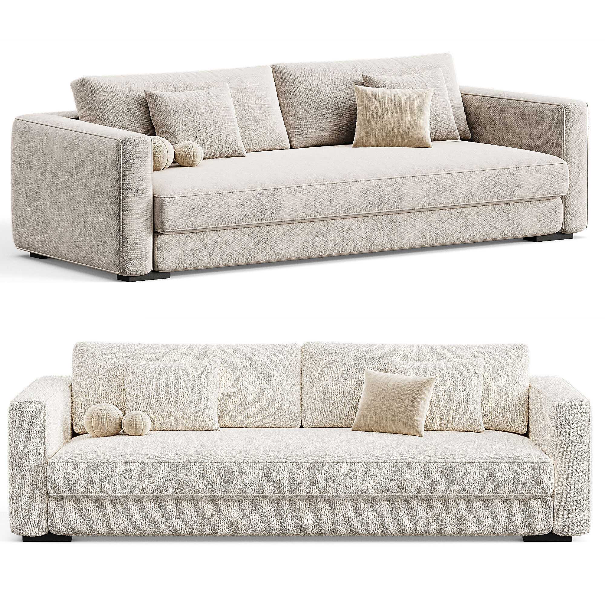 Praddy GLENN ML360 sofa 3D model_2