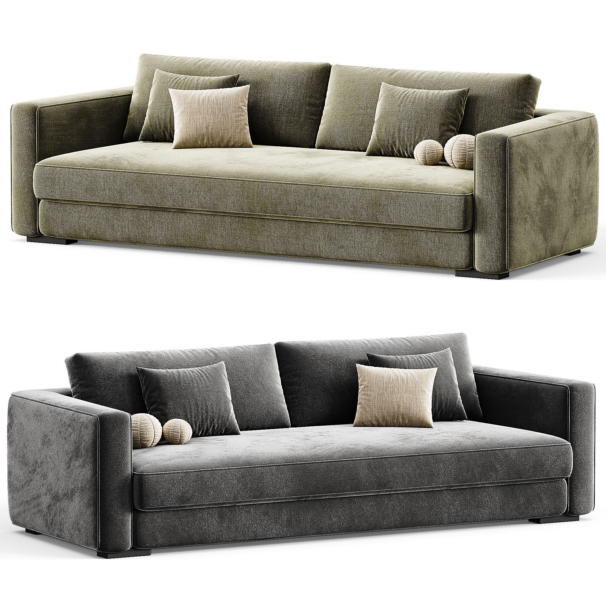 Praddy GLENN ML360 sofa 3D model_1