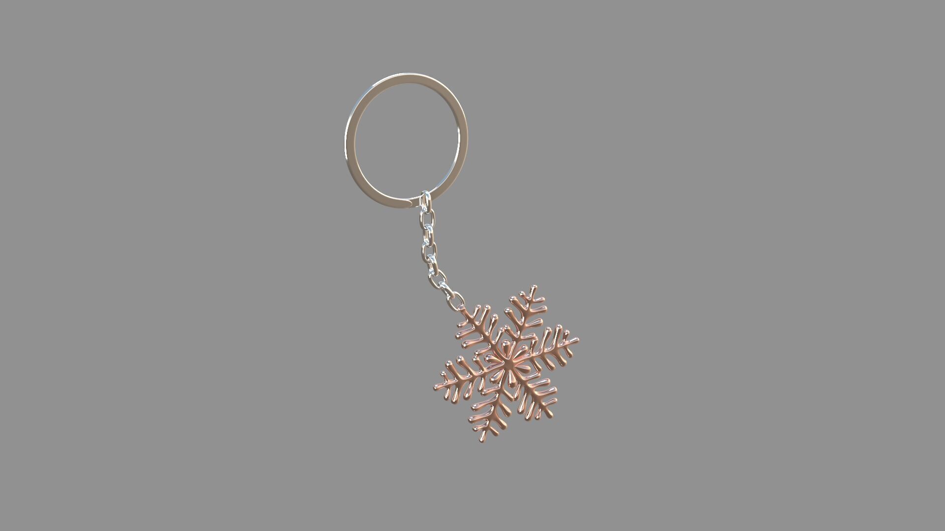 ice-star keychain collection 3D model_12