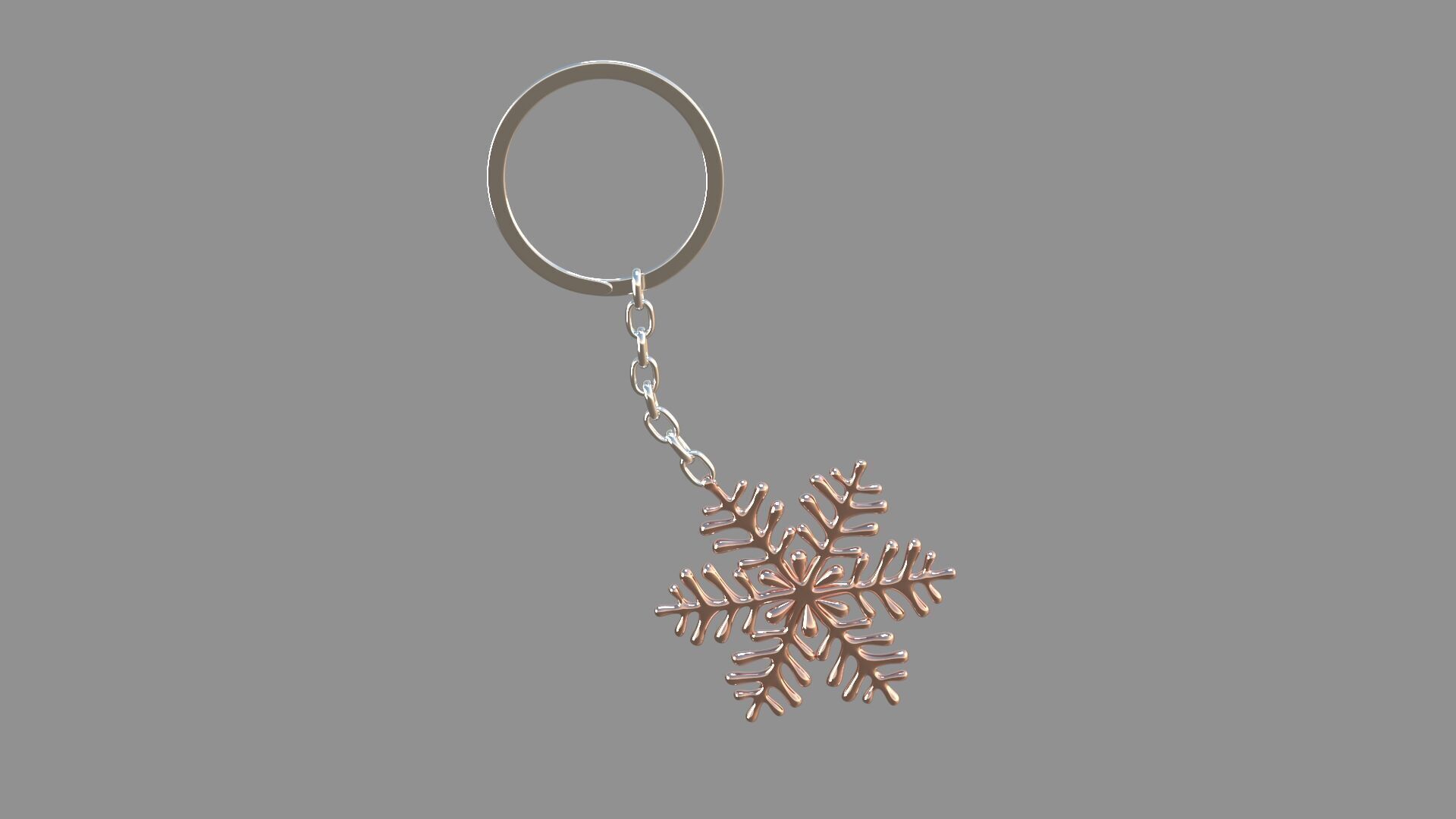 ice-star keychain collection 3D model_11