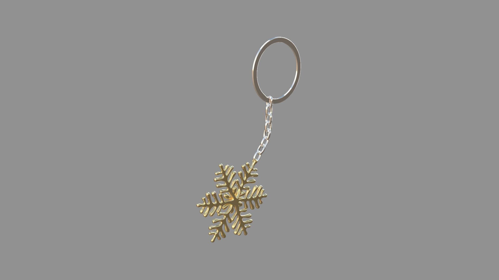 ice-star keychain collection 3D model_26