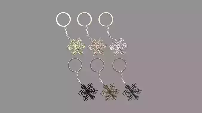 ice-star keychain collection
