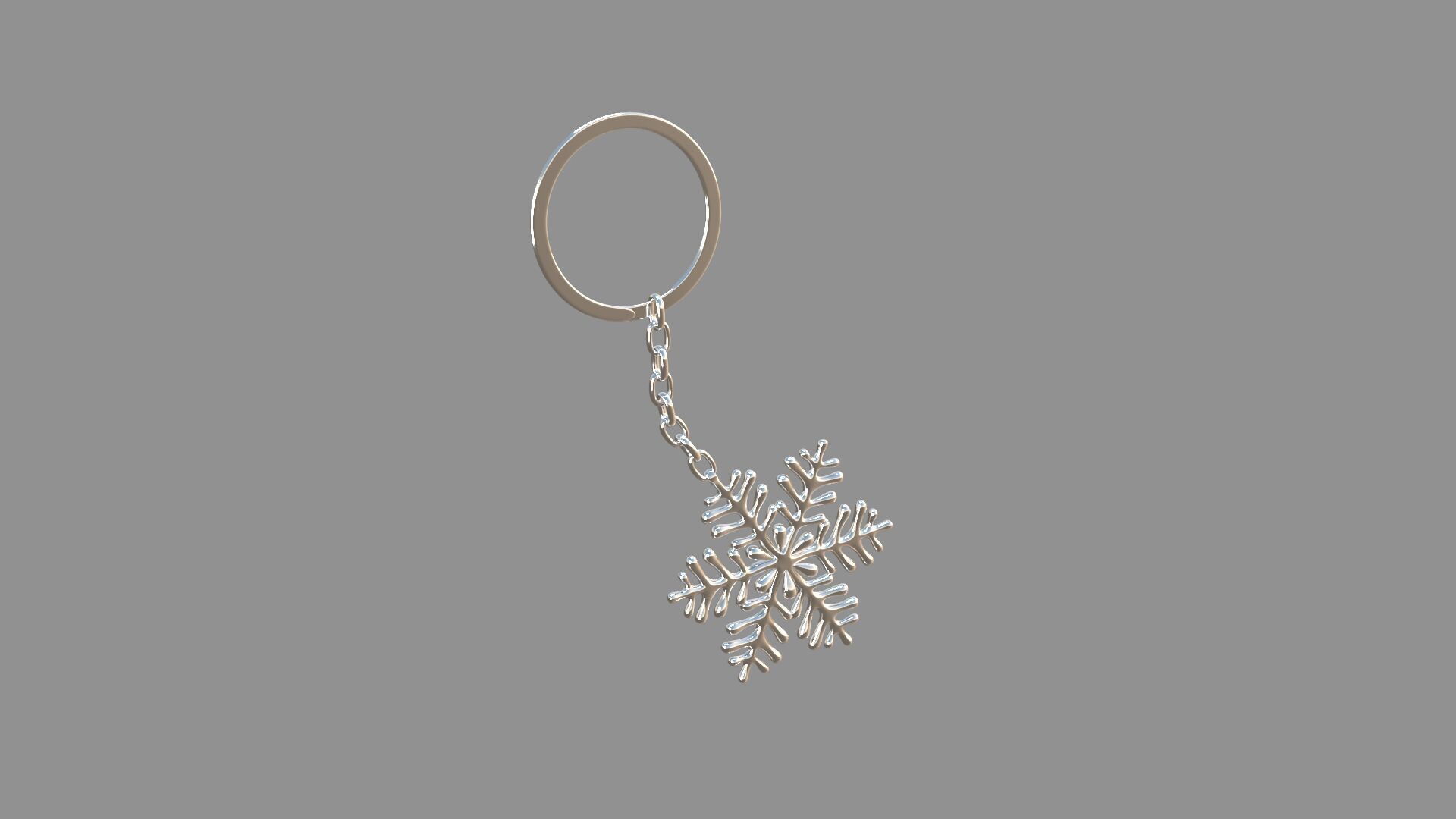 ice-star keychain collection 3D model_15