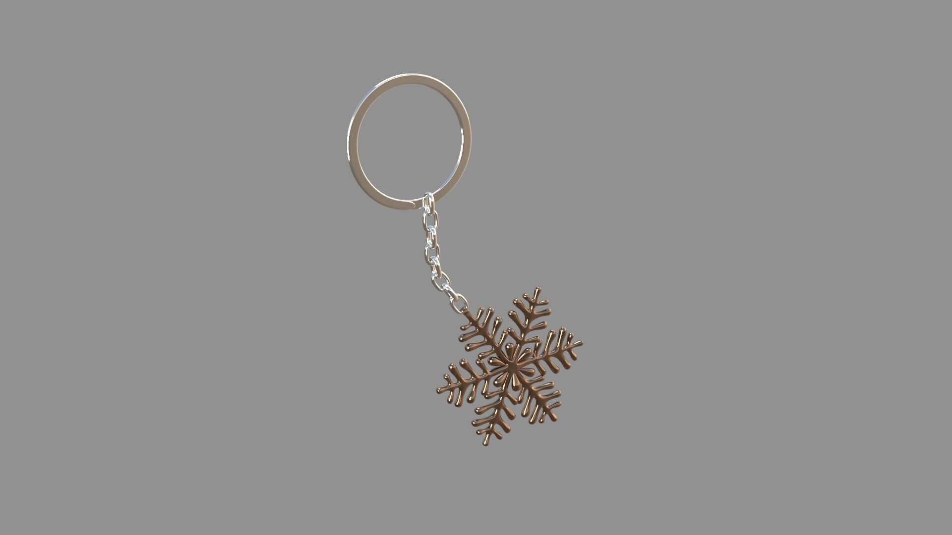ice-star keychain collection 3D model_21