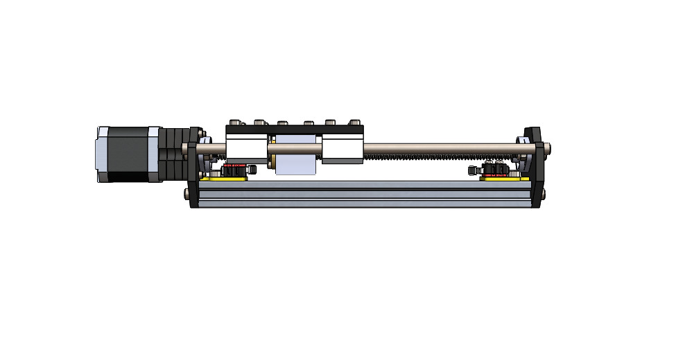 Linear Module - Screw Drive 3D model_4