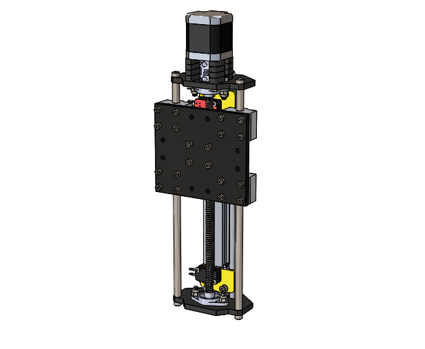 Linear Module - Screw Drive 3D model_3