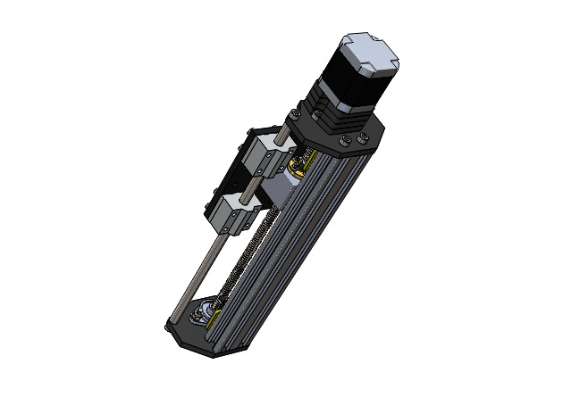 Linear Module - Screw Drive 3D model_6