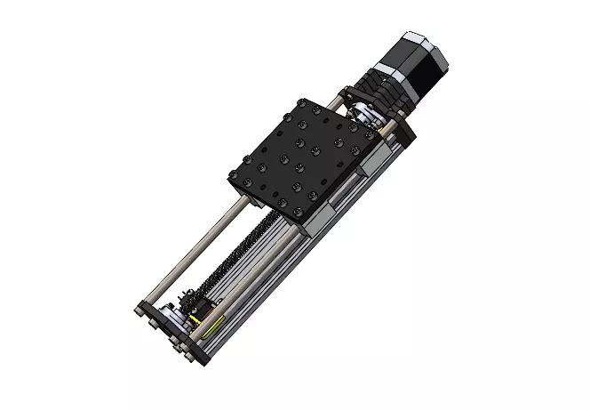 Linear Module - Screw Drive 3D model_0