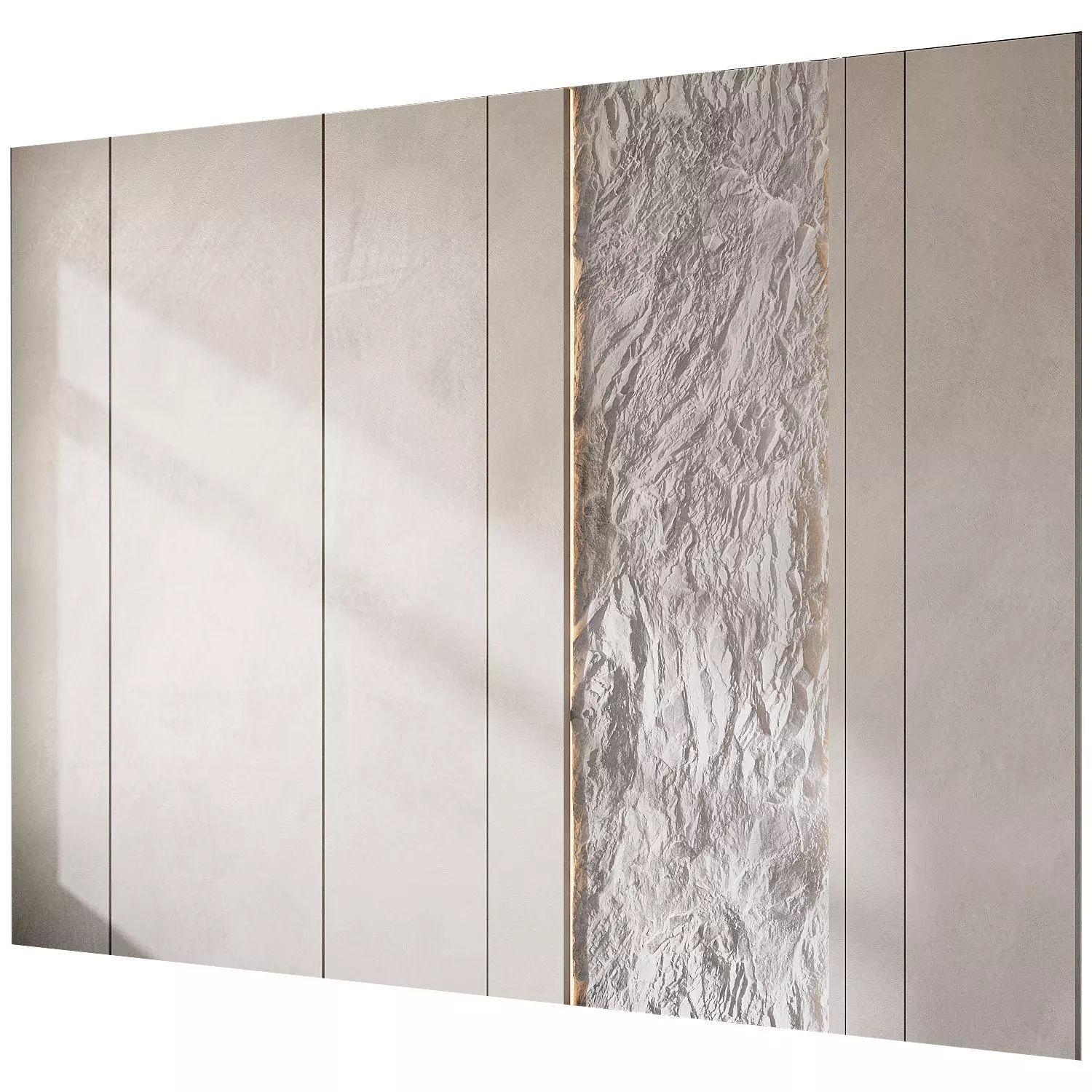 Wall 3D panel 33 3D model_0